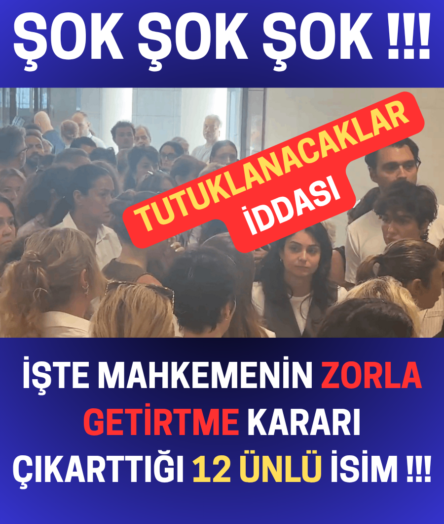 12 ÜNLÜ İSİM ...