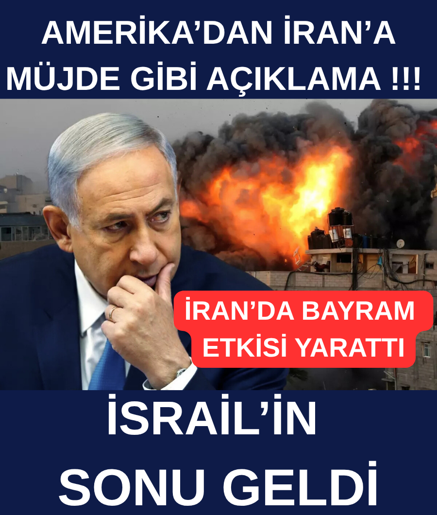 AMERİKA AÇIKLADI İSRAİL'İN SONU..