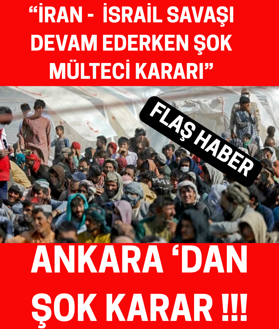 ŞOK MÜLTECİ KARARI...